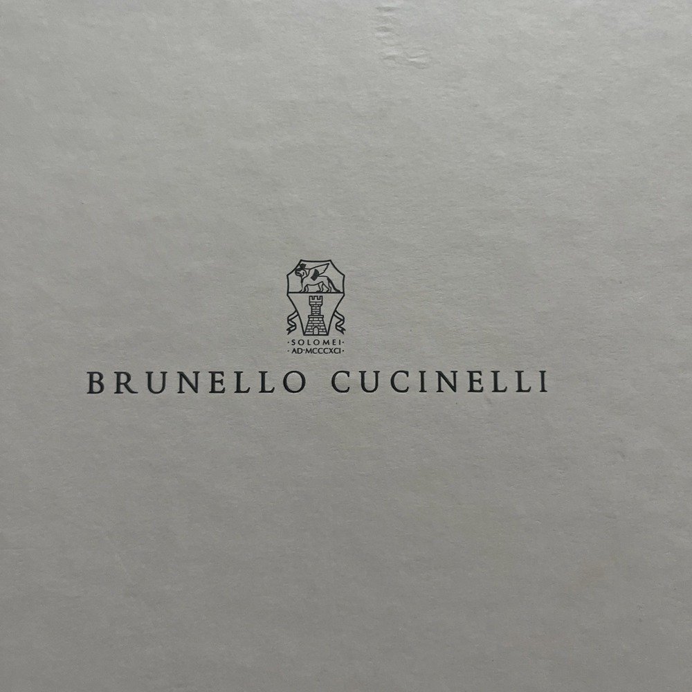 Brunello Cucinelli shoe box empty white Mens - Picture 2 of 5